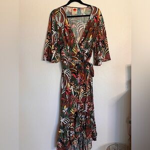 Farm Rio Fiesta Wrap Dress
